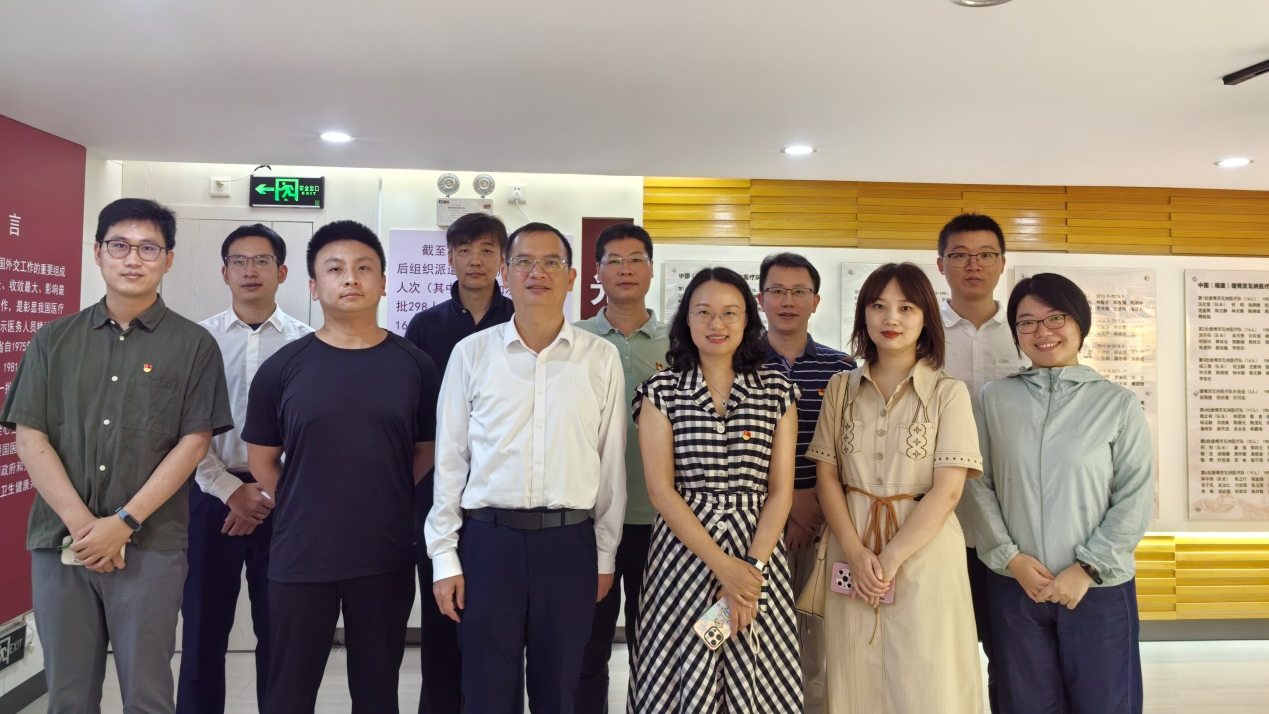省外辦歐非處黨支部開展“弘揚援外精神 攜手共促發(fā)展”主題黨日活動